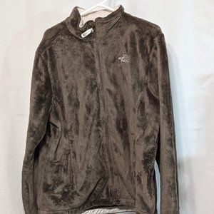 soft and fuzzy olive green